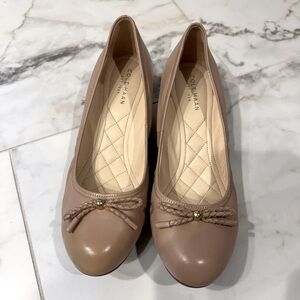 Brand new Cole Haan shoes in beige
